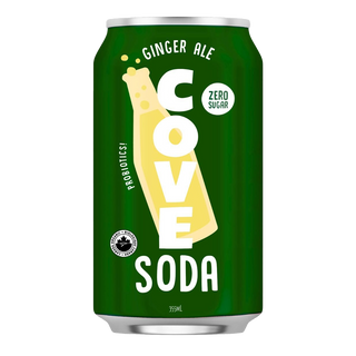 Cove Gut Healthy Soda Ginger Ale 355mL