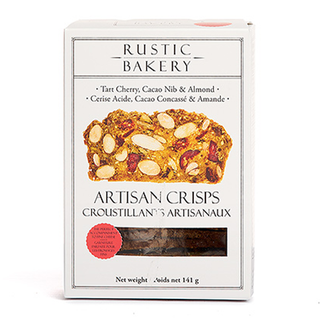 Rustic Bakery Artisan Crisps Tart Cherry Cacao Nib & Almond 141g