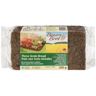 Bauern Brot Bread Three Grain 500g