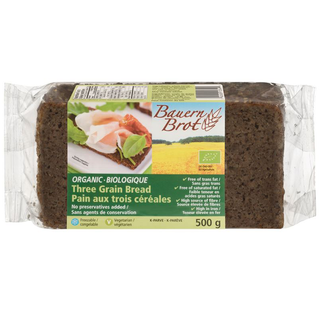 Bauern Brot Organic Bread Three Grain 500g