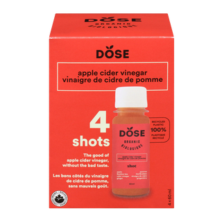 Dose Apple Cider Vinegar Shot 4x60mL