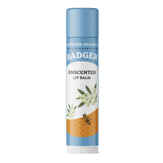 Badger Lip Balm Unscented 4g