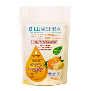 Lumehra Natural Laundry Detergent Citrus 100 Loads