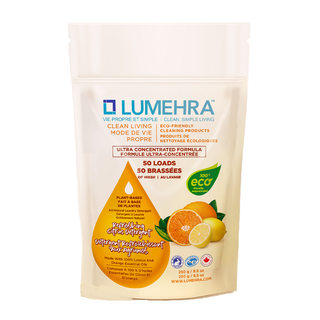 Lumehra Natural Laundry Detergent Citrus 50 Loads