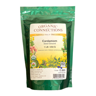 Celebration Herbals Organic Cardamom Seed Ground 454g