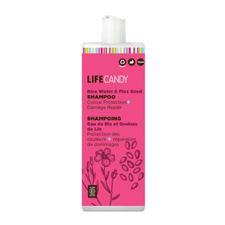 Life Candy Shampoo Rice Water & Flax Seed 1L