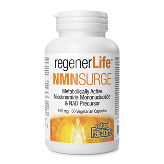 Natural Factors RegenerLife NMNSurge 60 Veggie Caps