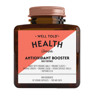 Well Told Health Antioxidant Booster 62 Vegan Caps