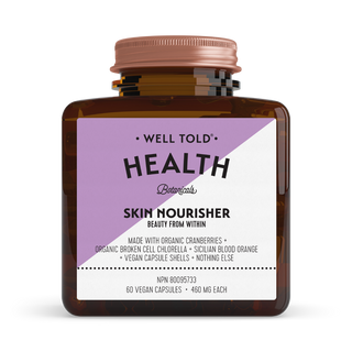 Well Told Health Skin Nourisher 60 Vegan Caps