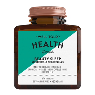 Well Told Health Beauty Sleep 60 Vegan Caps