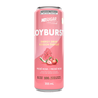 No Sugar Company Joyburst Energy Drink Frose Rose 355mL