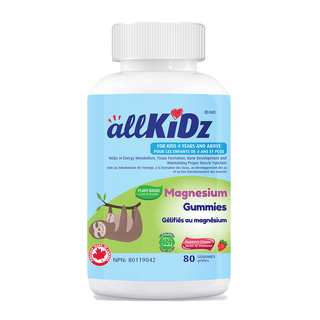 Allkidz Naturals Magnesium 80 Gummies