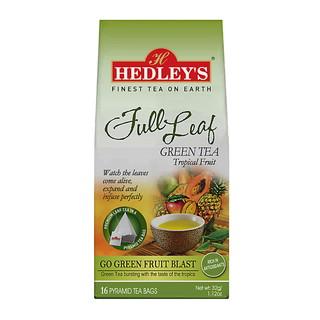 Hedley's Green Tea Tropical Fruit 16 Tea Bags