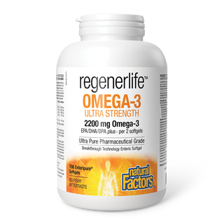 Natural Factors RegenerLife Omega-3 150 Softgels