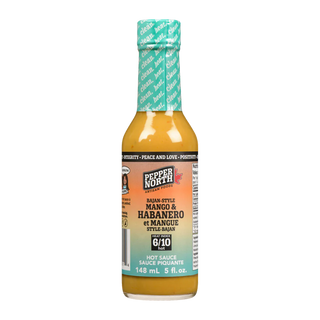 Pepper North Hot Sauce Bajan Mango & Habanero 148mL