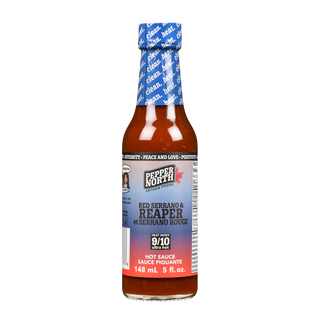 Pepper North Hot Sauce Red Serrano & Reaper 148mL