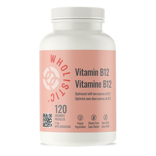 Wholistic Vitamin B12 1mg 120 Lozenges