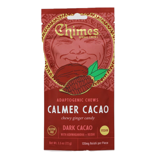 Chimes Ginger Chews Adaptogen Calmer Cacao 72g