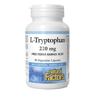 Natural Factors L-Tryptophan 220mg 90 Veggie Caps