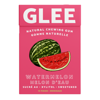 Glee Gum Watermelon With Xylitol 16 Pieces