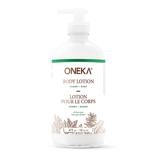 Oneka Body Lotion Cedar + Sage 475mL