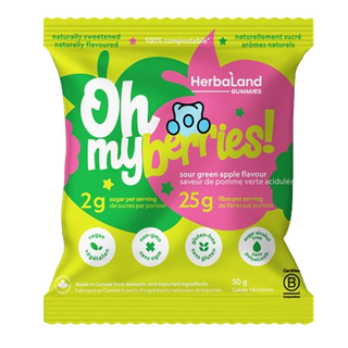 Herbaland Gummies Oh My Berries Sour Green Apple 50g