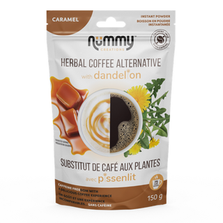 Nummy Creations Herbal Coffee Alternative With Dandelion Caramel 150g