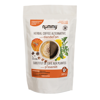 Nummy Creations Herbal Coffee Alternative With Dandelion Pumpkin Spice 300g