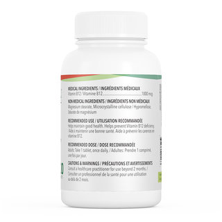 Greeniche Vitamin B12 1000mcg 120 Tablets