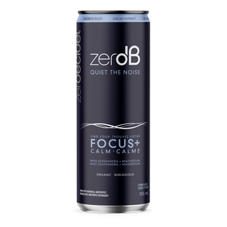 ZERO DB Botanical Nootropics Tonic Focus+Calm Cherry Acai 355mL