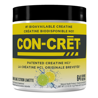 Con-Cret Creatine HCL Lemon Lime 64 Servings