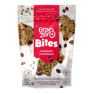 Grain Zero Bites Cranberry 150g