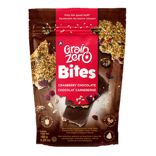 Grain Zero Bites Cranberry Chocolate 150g