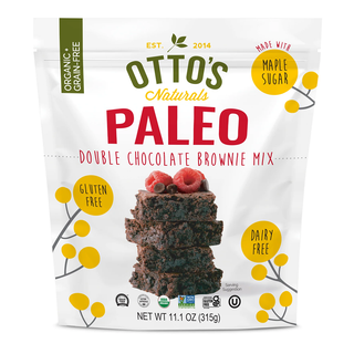 Otto's Naturals Organic Paleo Brownie Mix Double Chocolate Gluten Free 315g