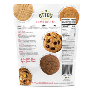 Otto's Naturals Organic Cookie Mix Ultimate Grain and Gluten Free 345g