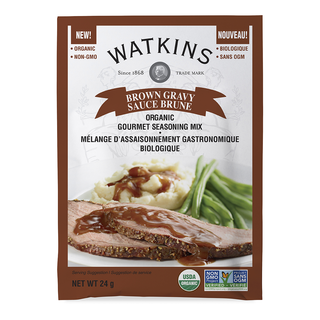 Watkins Organic Brown Gravy Seasoning Mix 24g