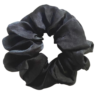 Swoon Skin Satin Scrunchie Black