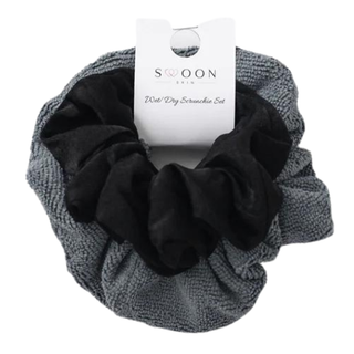 Swoon Skin Wet & Dry Scrunchie Set Dark