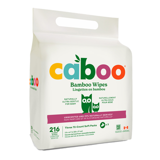 Caboo Bamboo Baby Wipes 216 Counts