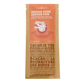 Chocosol Jaguar Edition Dark Chocolate Bar Jaguar Pure 75% 75g