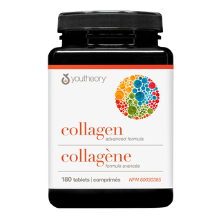 YouTheory Collagen Advanced Formula 180 Tablets