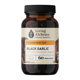 Living Alchemy Black Garlic 60 Veggie Caps