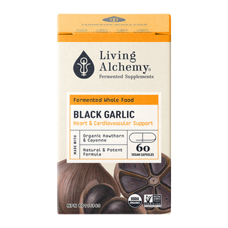 Living Alchemy Black Garlic 60 Veggie Caps