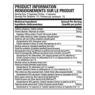 Muscle Tech Hydroxycut Hardcore Super Elite 150 Capsules