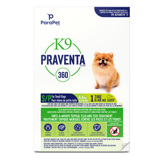 Parapet K9 Praventa 360 For Small Dogs 0.48mL