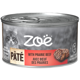 Zoe Cat Pate With Free Run Prairie Beef 85g