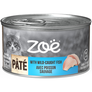 Zoe Cat Pate With Free Run Wild-Caught Fish 85g