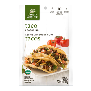 Simply Organic Taco Seasoning Mix 32g