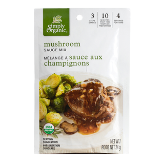 Simply Organic Wild Mushroom Gravy Mix 24g