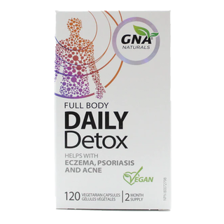 GNA Naturals Full Body Daily Detox 120 Veggie Caps